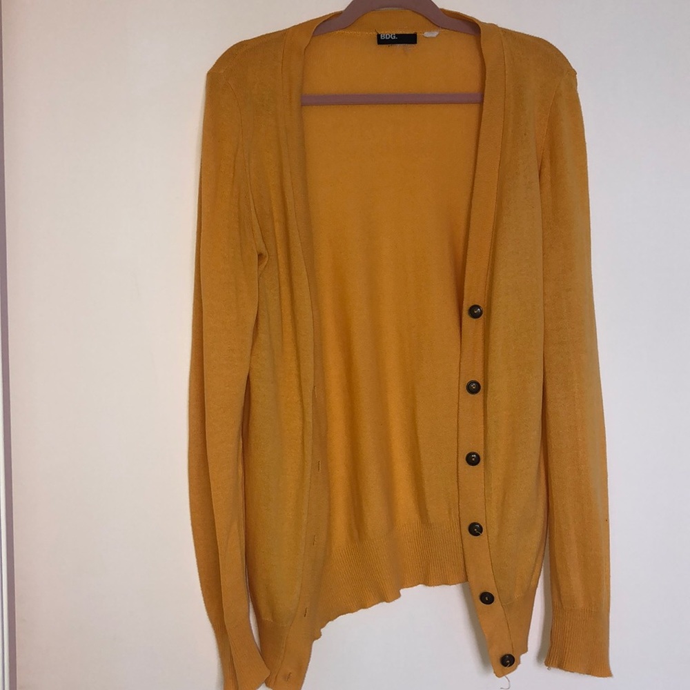 Yellow Cardigan